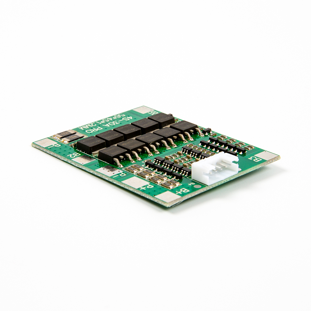 Плата защиты (BMS) для 3 аккумуляторов 18650, 14.8/16.8в 30A